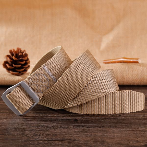 Mountaineering Tactical Webbing Belt Military 3.7cm Zinc Alloy Buckle