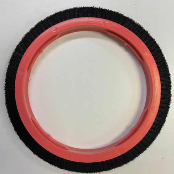 Stenter Machine Parts Monforts Big Brush Bristle Material Tapered Pig Hair 220mm Outer Diameter