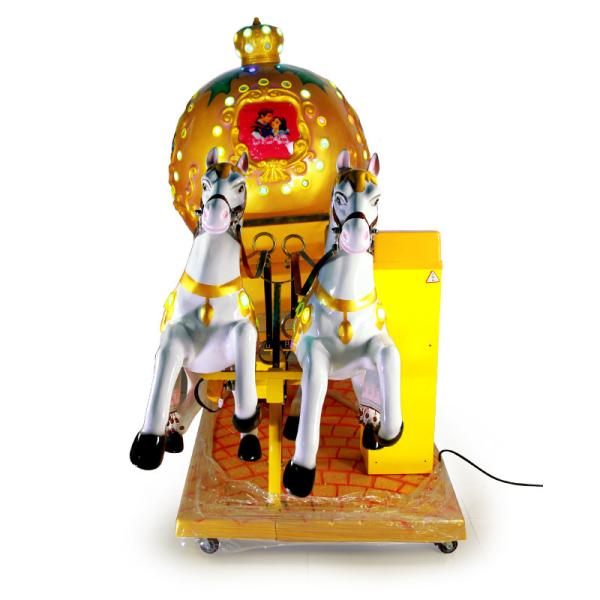 Classic Wagon Simulator  Kids Arcade Machine /  Coin Operated Kiddie Horse Ride