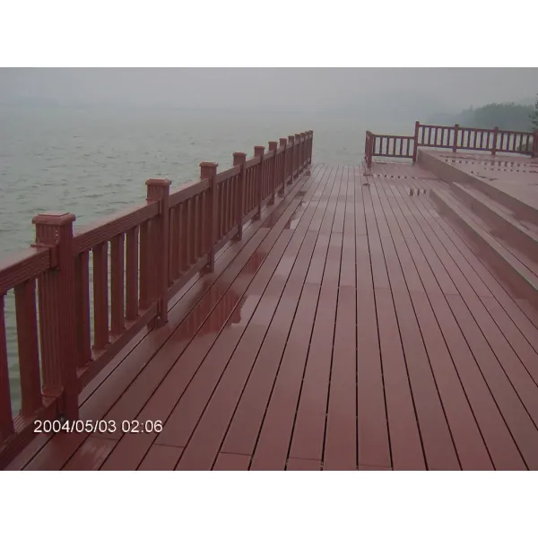 Hot-Selling WPC Wood-Plastic Composite Handrails Safe, Durable, Mothproof and Anticorrosive, High-Quality Railing Posts