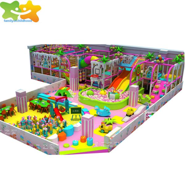 Kids Games Toys 20m2 Soft Indoor Playground Equipment