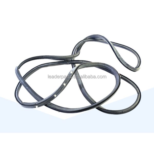 DustProof Safe Stable Clip Channel System Rubber Abrasion Resistant Coating Front Door Seal Strip for Auto Truck Door