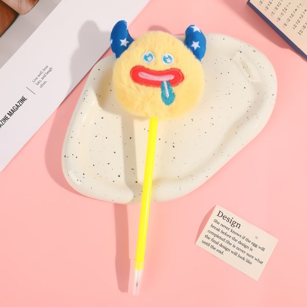 Cartoon Cute Little Monster Ballpoint Pen 0.7mm Halloween Student Gift Stationery