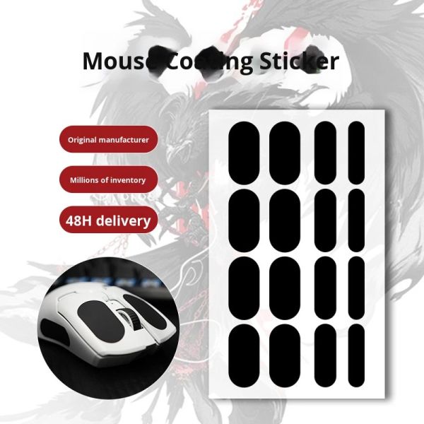 DIY Mouse Anti-Slip Acrylic Adhesive Thin Sweat-Absorbing Polyurethane Double