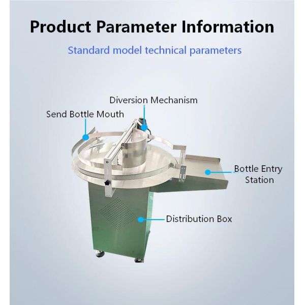Manufacturer's hot selling fully automatic square bottle sorting machine CH-001 plastic supply bottle, glass bottle sorting machine, can be matched with production line