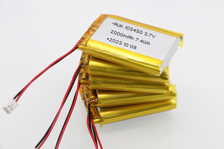 3.7V 2000mAh Литий-ионный полимерный аккумулятор 0,5C Зарядный ток