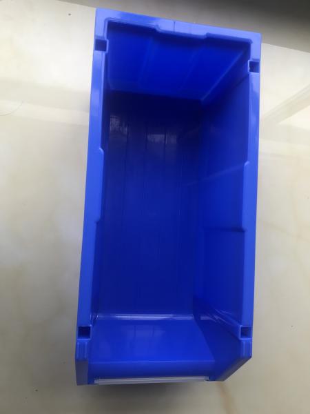 Workshop Hanging Box Plastic Container Tool Spare Parts Storage Bins Shelves Injection Stackable Rack Divisible Organizer