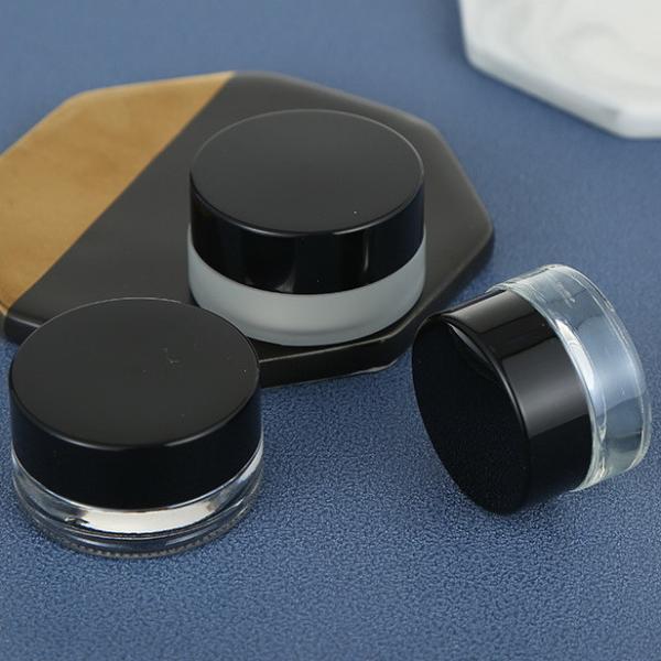 5g - 20g Eye / Face Cream Jar With Lid , Refillable Travel Loose Powder Container