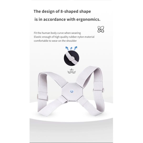 Smart sensor orthosis correction belt reminder of adult & child sitting posture hunchback Back smart posture corrector