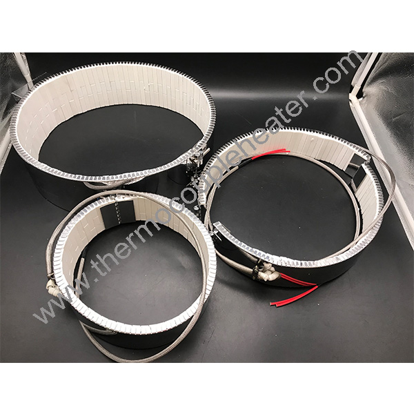Stainless Steel Extruder Screw Barrelceramic Band Heaters With Terminals