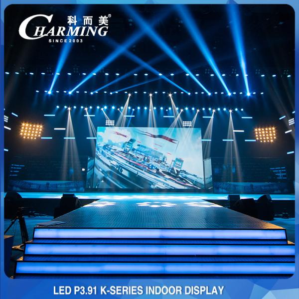 Antiwear 256x128 LED Indoor Video Wall 3840HZ P3.91 Anti Collision