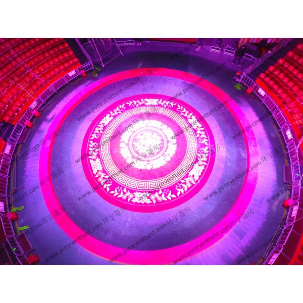 Luxury White Membrance Structure Outdoor Circus Tent In Shopping Center / Mall / Plaza