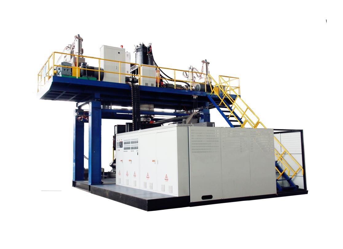 Huayu Двусторонний Поднос И Стол Вздувная Формовка Машина С 90KW * 2 Экструдерный Мотор