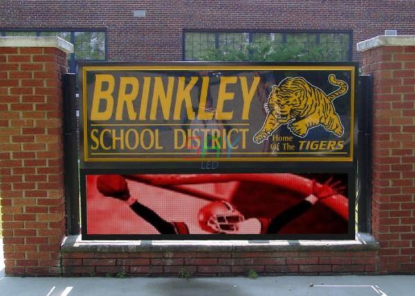 10mm Outdoor LED Billboard , High Brightness Waterproof LED Church Sign