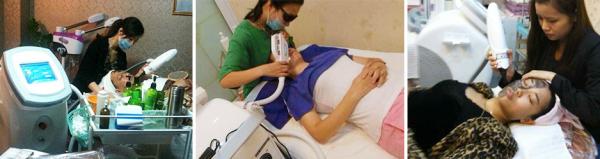 IPL RF Elight Q Switch ND YAG Laser Machine Multifunction For Hair Removal And Tattoo Removal