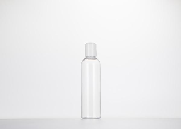 0.5oz 1oz 2oz 3oz 4oz Cosmo Round Plastic Bottles Clear PET With Press Disc Cap