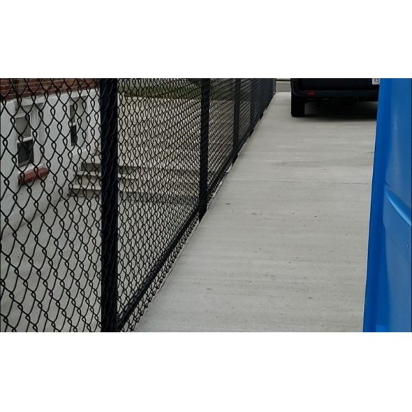 Residential Wire 10ft Steel Chain Link Fencing Galvanized
