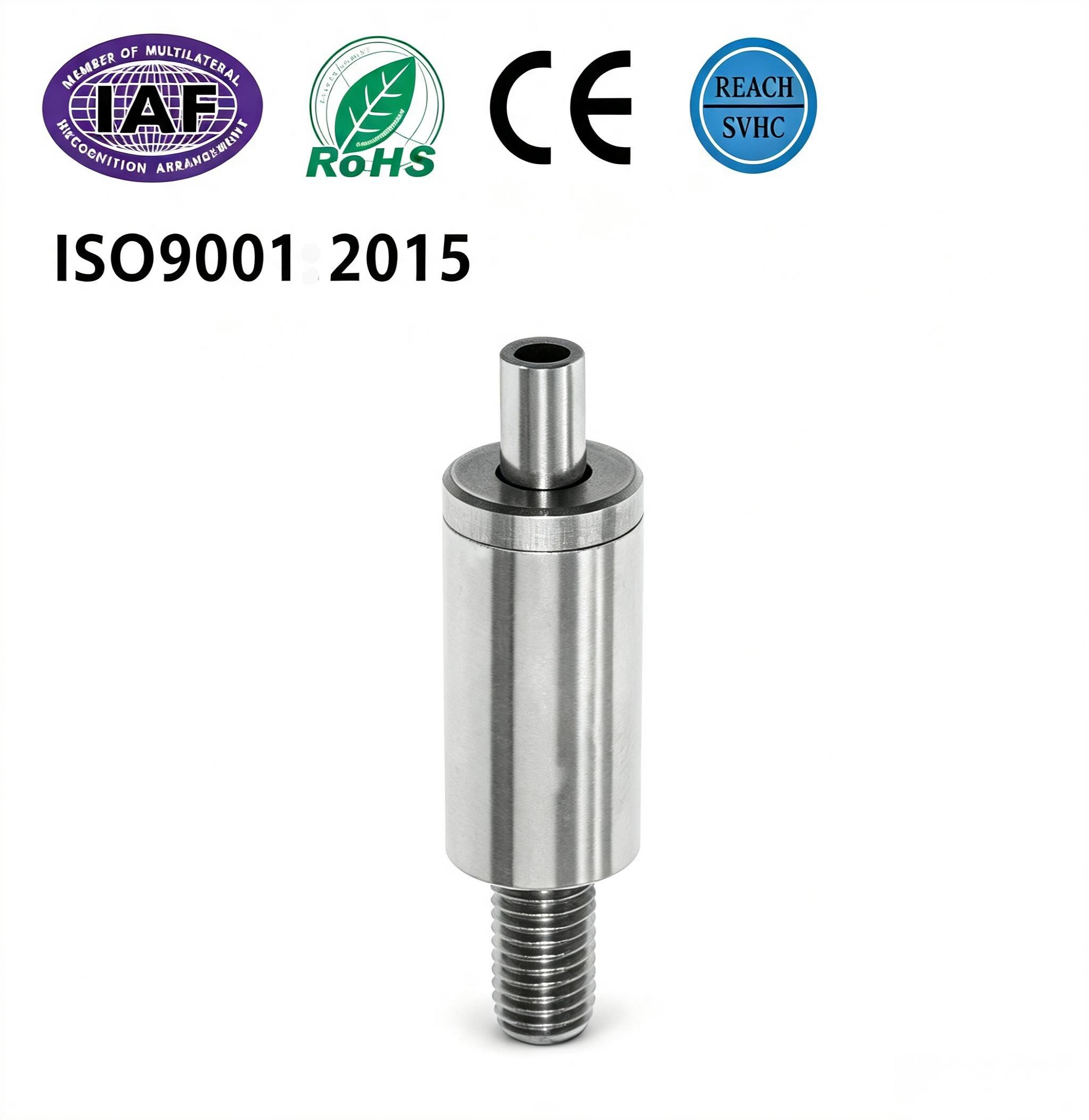 Brass Threaded Wire Rope Lock Linear Light Sign Suspensions Adjustable Cable Gripper External Male Thread
