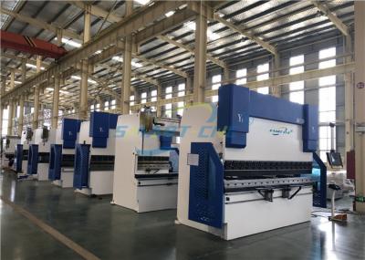 Electro Hydraulic Synchronous Servo Cnc Press Brake 4 Axles 100 Ton 3200