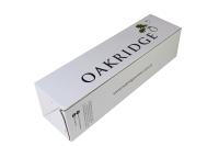 Le blanc a ridé le carton de boîte de carton se pliant pour la bouteille de vin simple de paquet