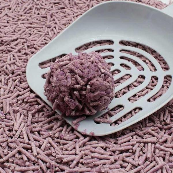ISO9001 Certified Lavender Cat Litter with Strong Odor Control and High Absorbency