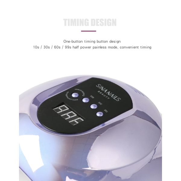 42 LED Professional Gel Polish LED Nail Dryer Lamp 168W