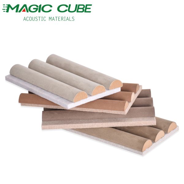 Reducing Noise Wood Slat Wall Panels 600×2700mm For Bedroom Decor
