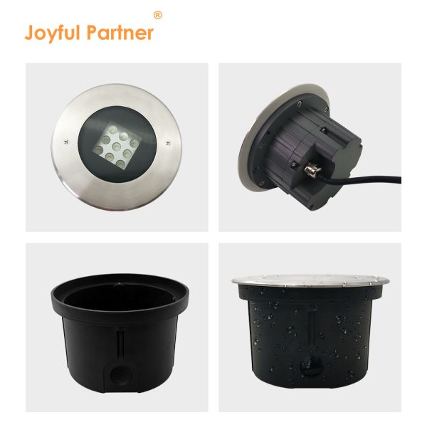 Waterproof Inground Uplight Aluminum Housing 3500K Warm White DIA162MM 2 Years Warranty