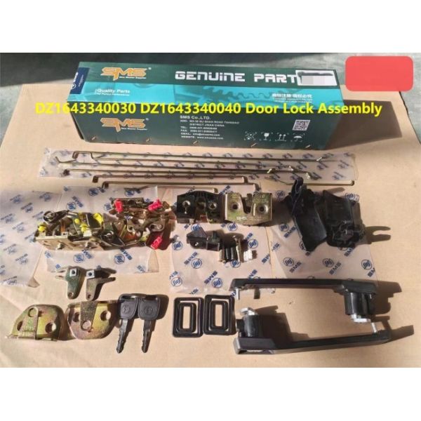 Door Lock Body DZ1643340030 DZ1643340040 SHACMAN Truck Parts