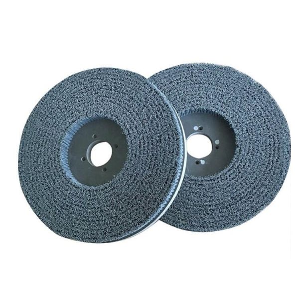 Hard Alloy CBN Tool Edge Passivation 80 Grit Silicon Carbide Disc Brush 500mm Diameter