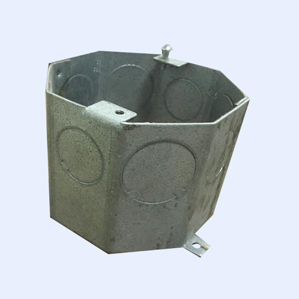 0.80mm Thickness Electrical Box Support Bracket Pre Galvanized For BS4568 Conduit