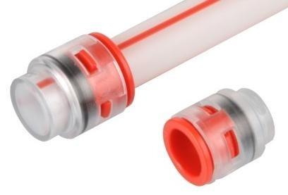 Durable End Stop Microduct Connectors , Fiber Optic Cable Connectors