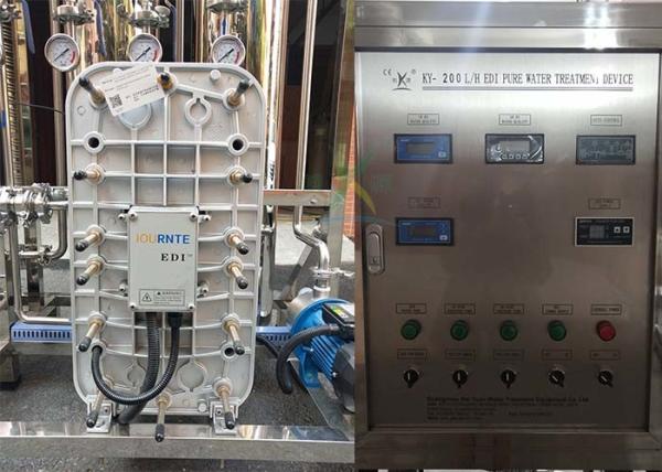 250 Litres Ultrapure RO Water Treatment System Stainless Steel Tank