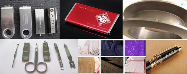 Fiber Laser Printing Machine For Led Light Housing, Laser Printer