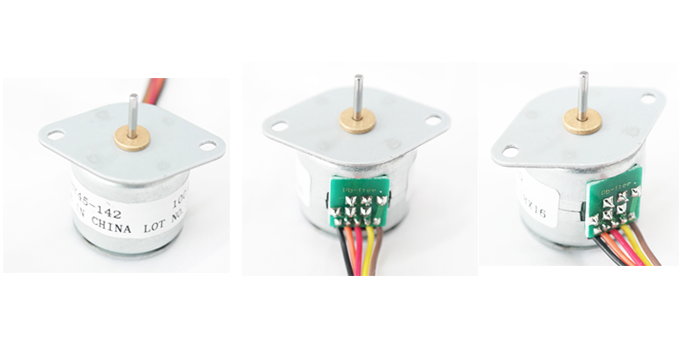 мотор постоянного магнита сопротивления мотора 80 Ω Dc 20mm 12v после полудня Stepper угол 20BY45 шага 15 градусов