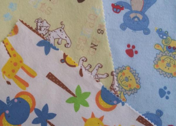 57/58'' 100 Cotton Flannel Fabric White Flannel Cotton Fabric