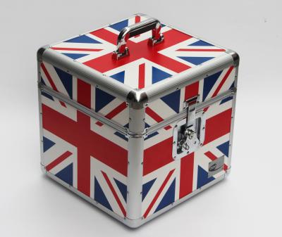 Custom LP 100 12'' Aluminum DVD/CD Storage Case Aluminum Media Vinyl Storage Case