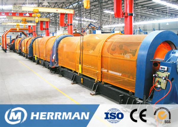 Tubular Type Disc Springs Clamp Electric Wire  Cable Stranding Machine