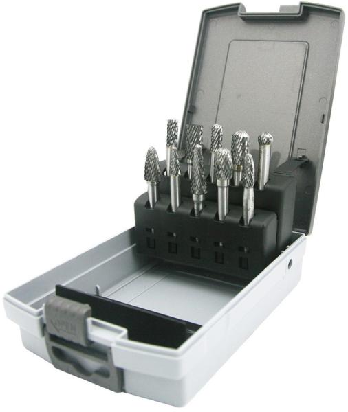 10PCS 6mm 6.35mm Shank Diameter Carbide Burrs Set for Metal Polishing Engraving Customized