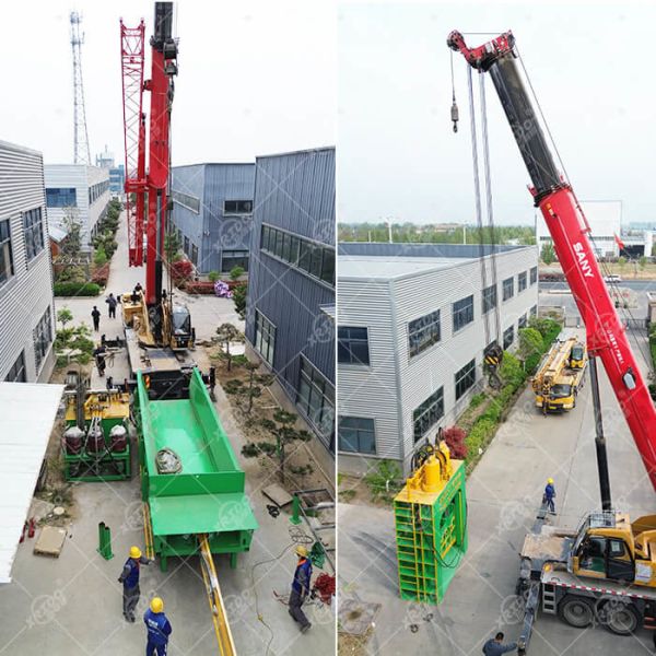 Vehicles Shredder Scrap Metal Processing Plant Automobile Shredding And Separation Machine