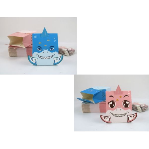 Коробка 150g/Pcs конфеты свадьбы упаковки еды акулы Biodegradable бумажная