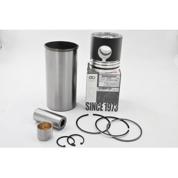 Overhaul Kit Doosan Excavator Parts Daewoo De12 Piston Ring Set Liner Kit