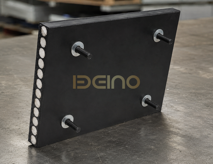 Rubber Ceramic Liners for Mining Transfer Chutes | Elacera