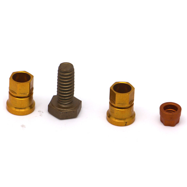 Болты Srews частей CNC точности OEM/ODM 0.001mm/прорезали стандарт болта ISO9001 круглой головки