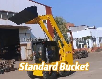 Mini Skid Steer Loader with Attachment and CE Certificate in Construction