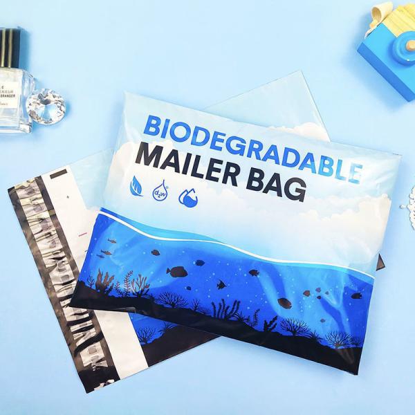 GDCX Water Proof Tear Proof Polynmailers Biodegradable Express Shipping Mailer Bags 100 Cornstearch Pla Mailer Bag