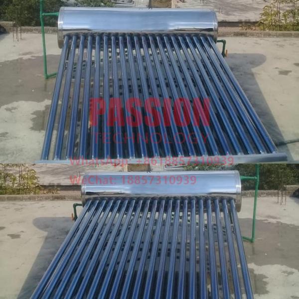 Vacuum Tube Low Pressure Solar Collector 304 Stainless Steel Solar Water Heater