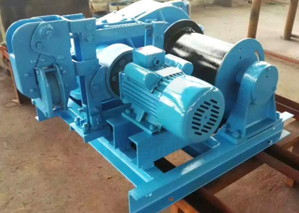 JM low speed 1 ton 2 ton 3 ton 5 ton electric winch mounted on trolley