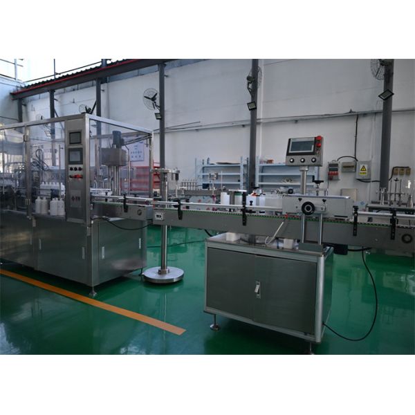 250-1000ml Disinfectant Automatic Filling Production Line, Antiseptic Filling Line For Sterile
