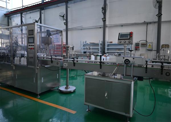 250-1000ml Disinfectant Automatic Filling Production Line, Antiseptic Filling Line For Pharmaceutical